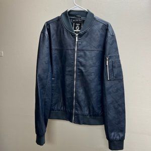 Fried Denim lightweight faux leather jacket